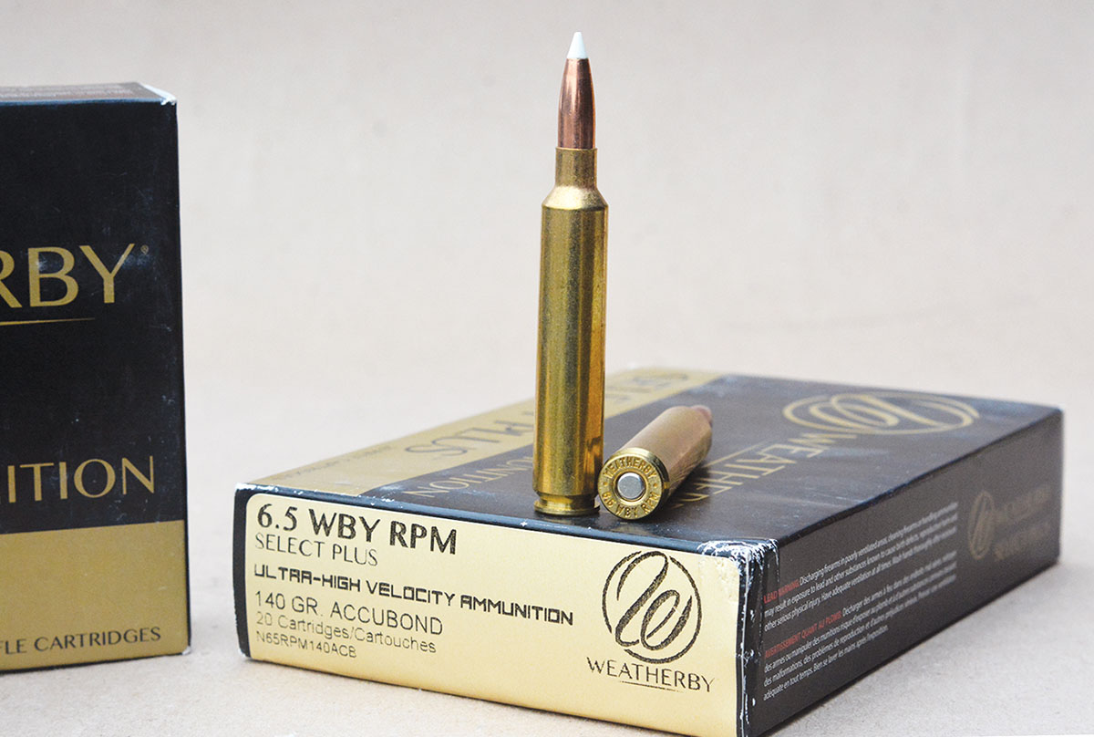 Weatherby offers several premium 6.5 RPM factory loads that are manufactured in Wyoming, USA.